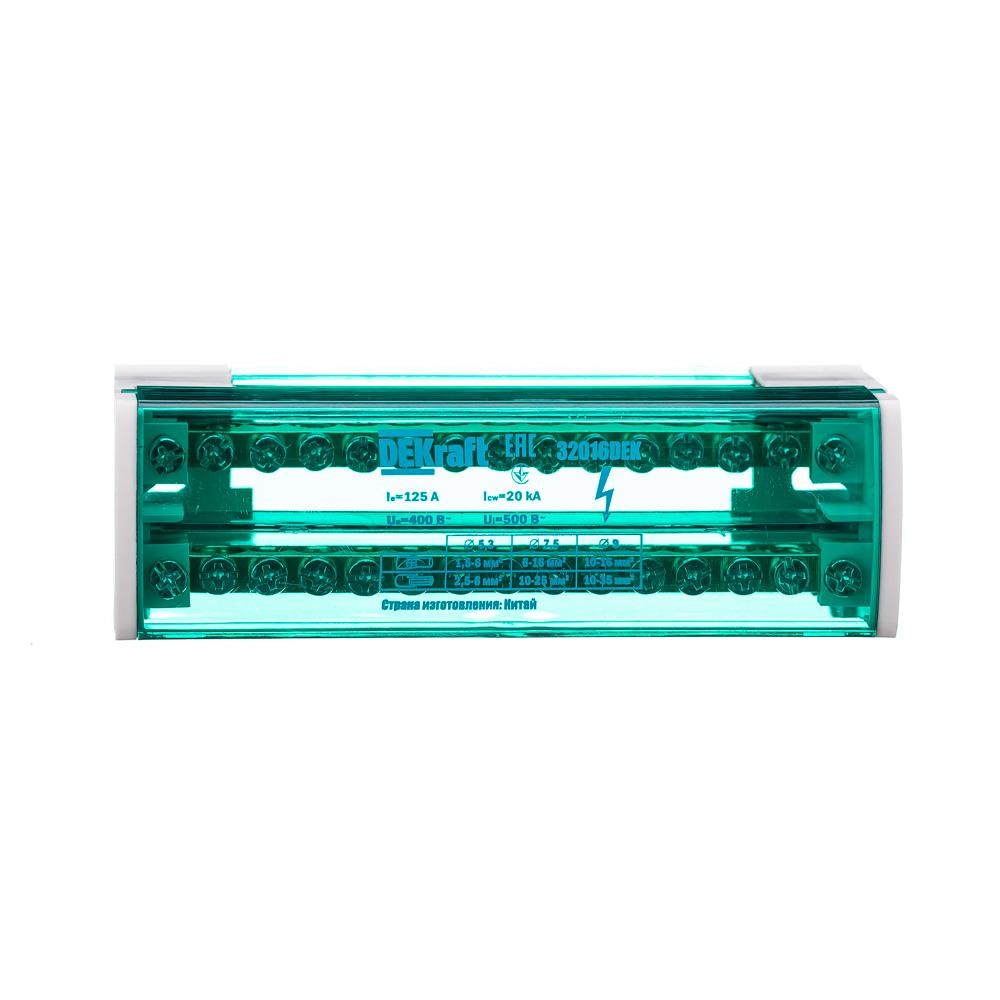 Кросс-модуль на DIN-рейку 2х15 групп, 125А ШН-103