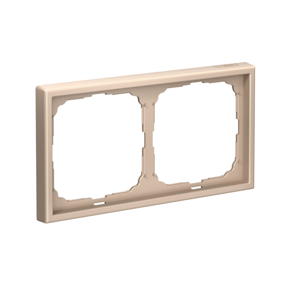 ARTGALLERY 2-постовая РАМКА, универсальная, ПЕСОЧНЫЙ